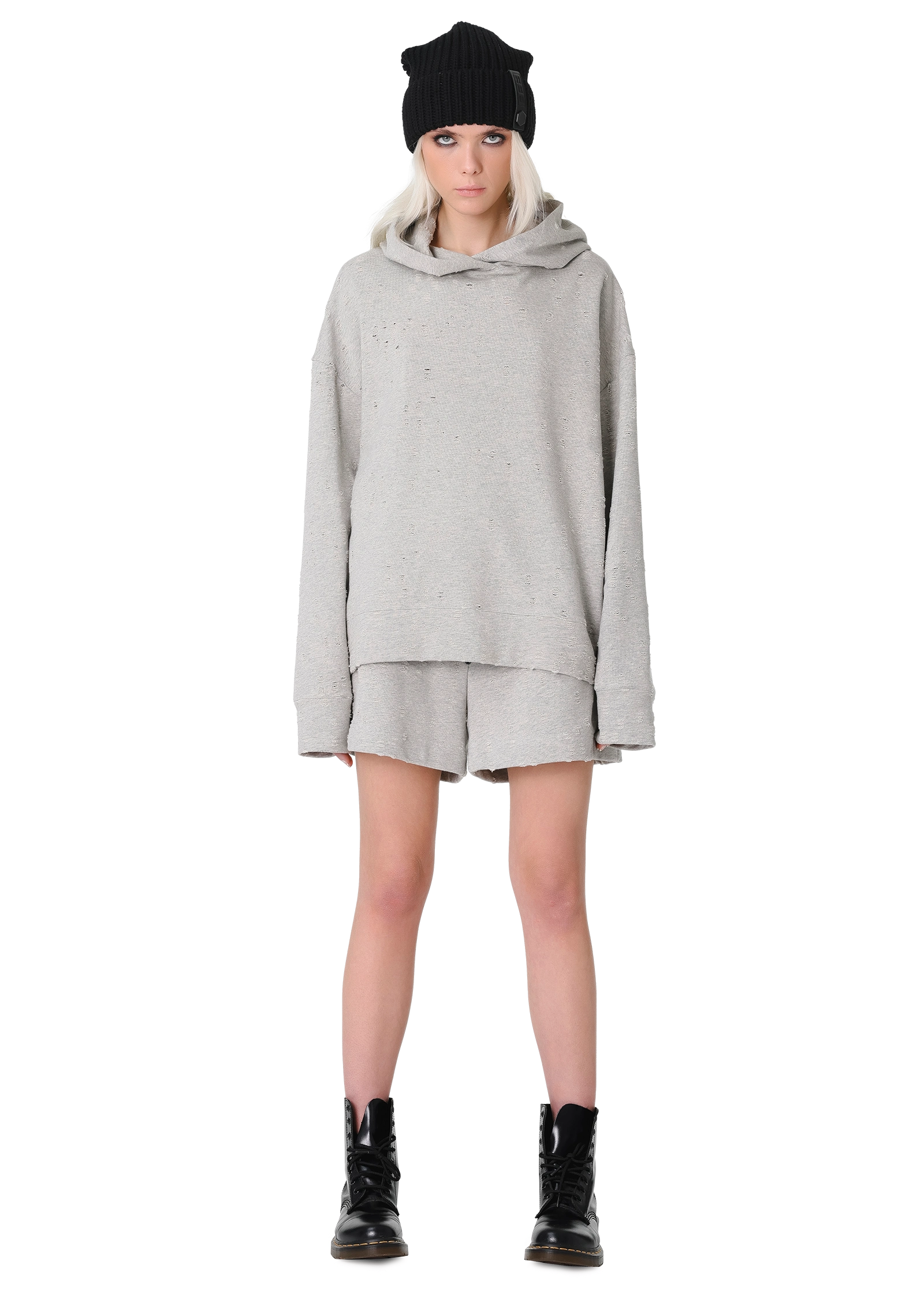 Ripped hoodie – TOPS in by 2RU2RA