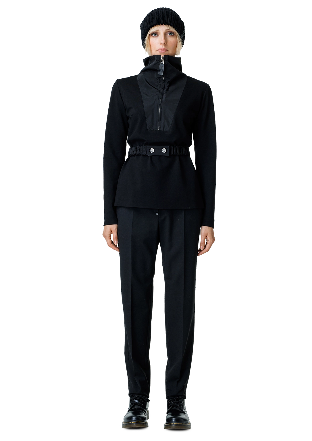 Sporty zip-up top-2RU2RA