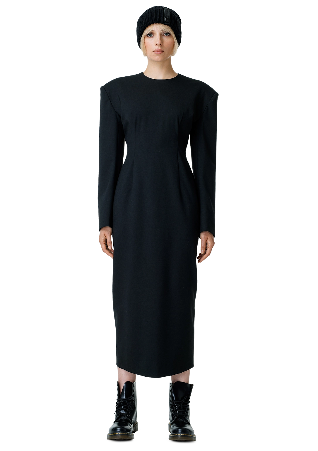 Statement shoulder dress-2RU2RA