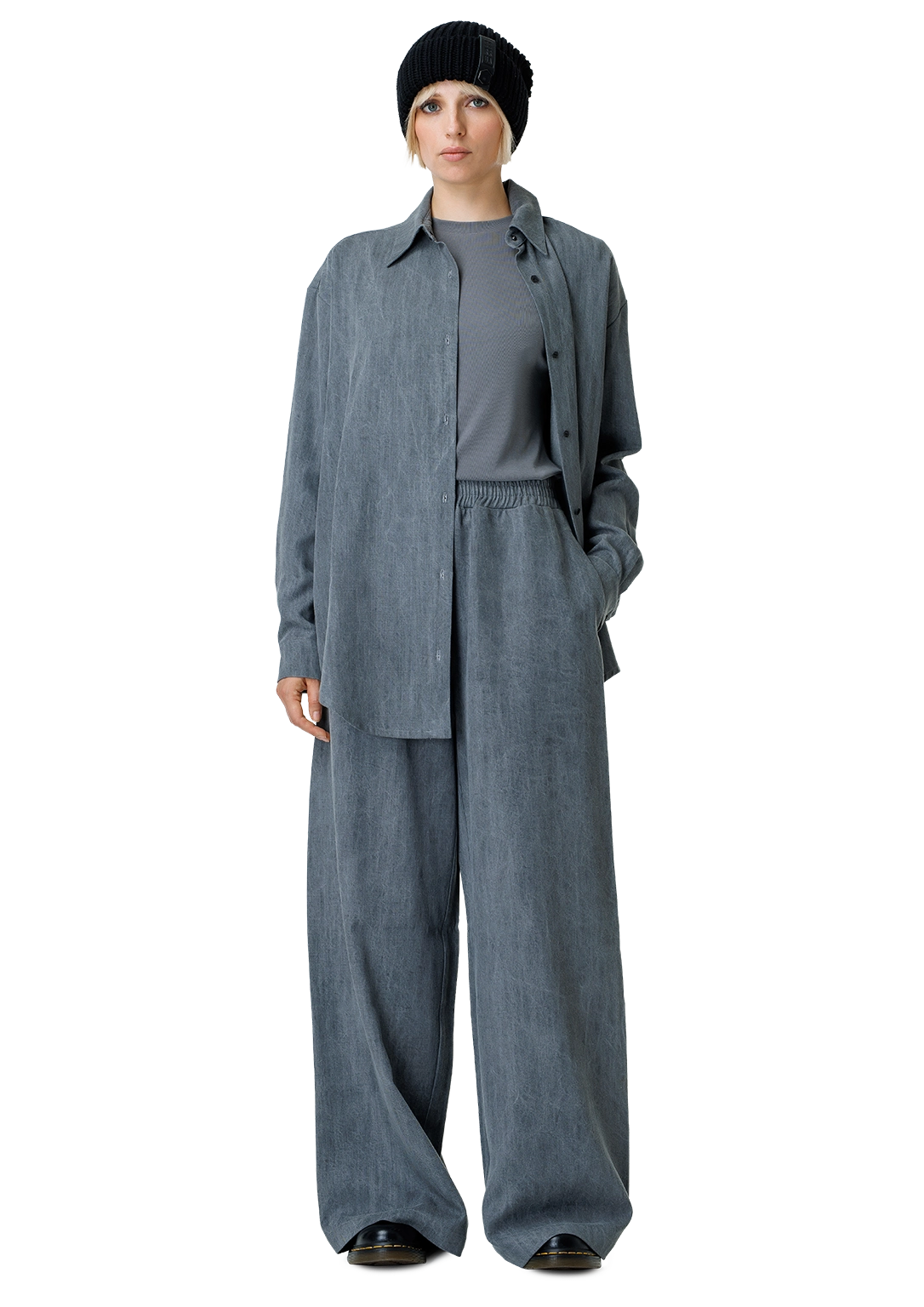 Stonewashed denim pants-2RU2RA