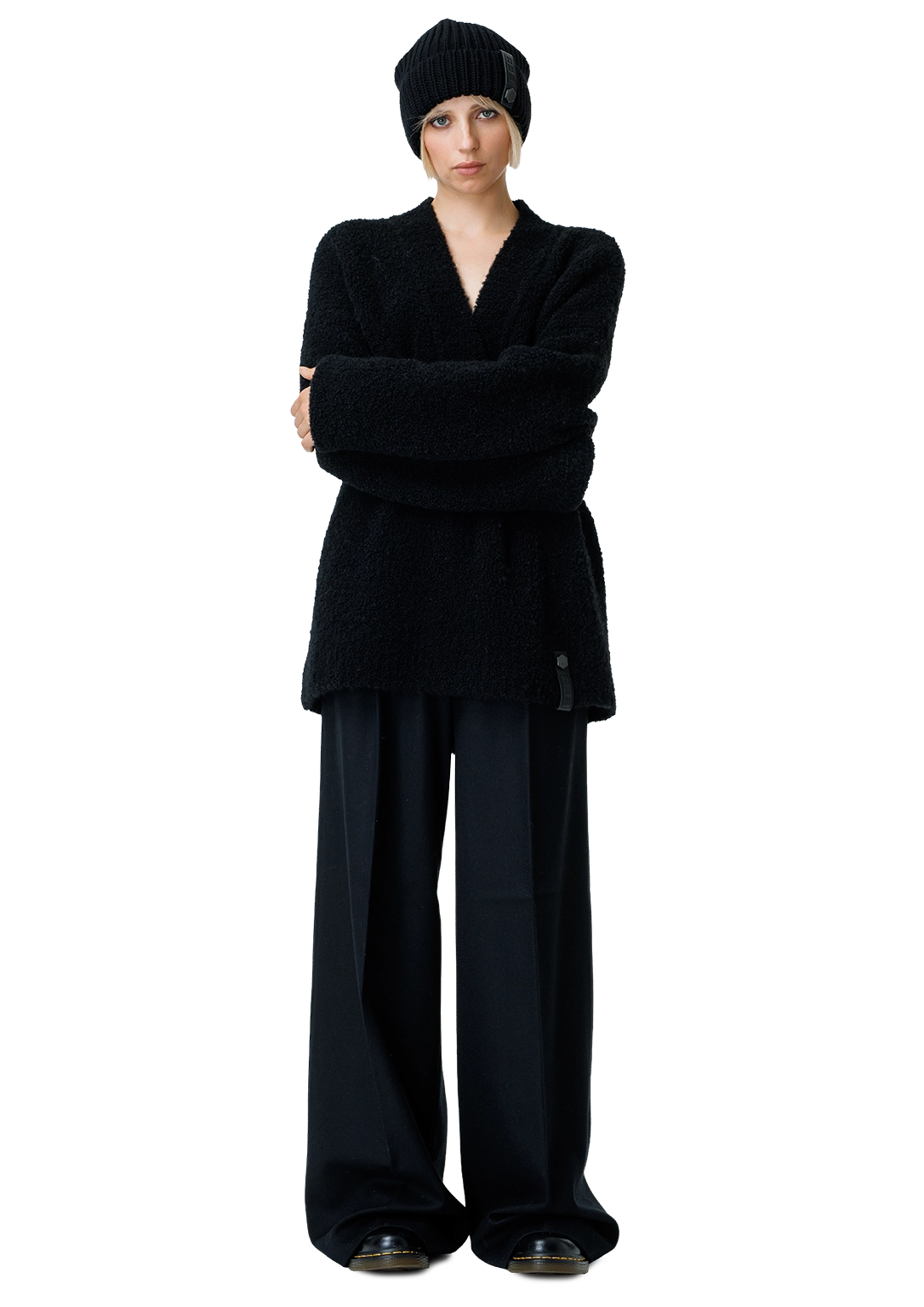 V-neck sweater-2RU2RA
