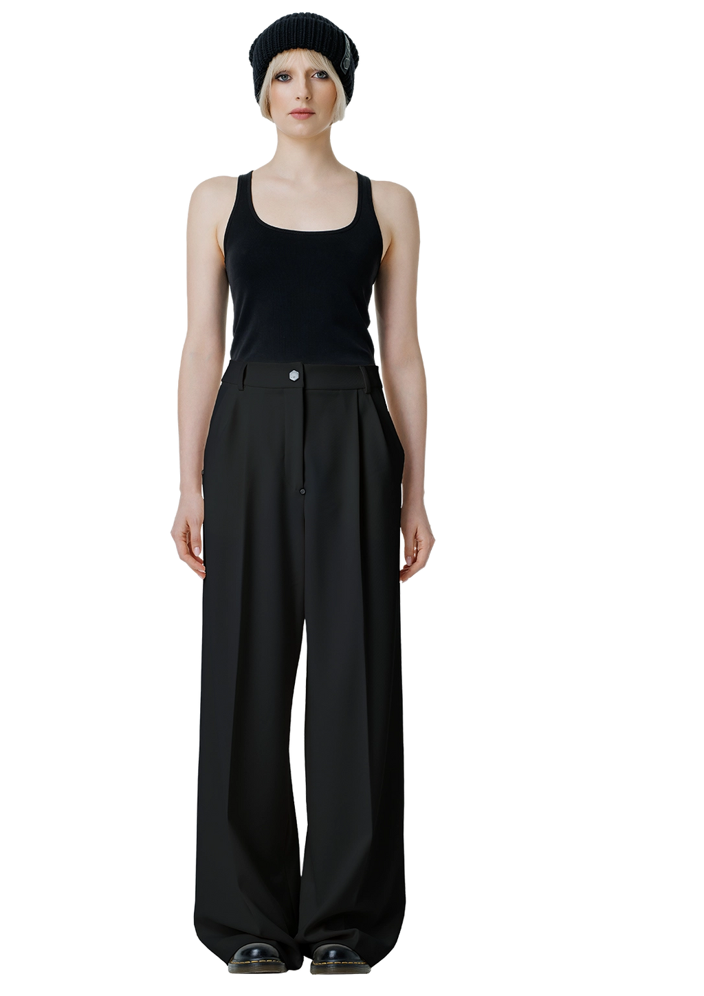 Wide-leg trousers