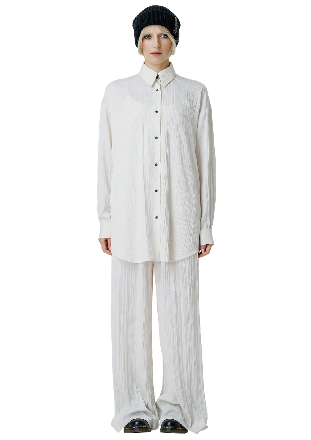 Pleated shirt
