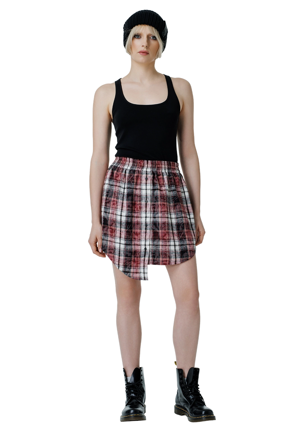Flannel skirt