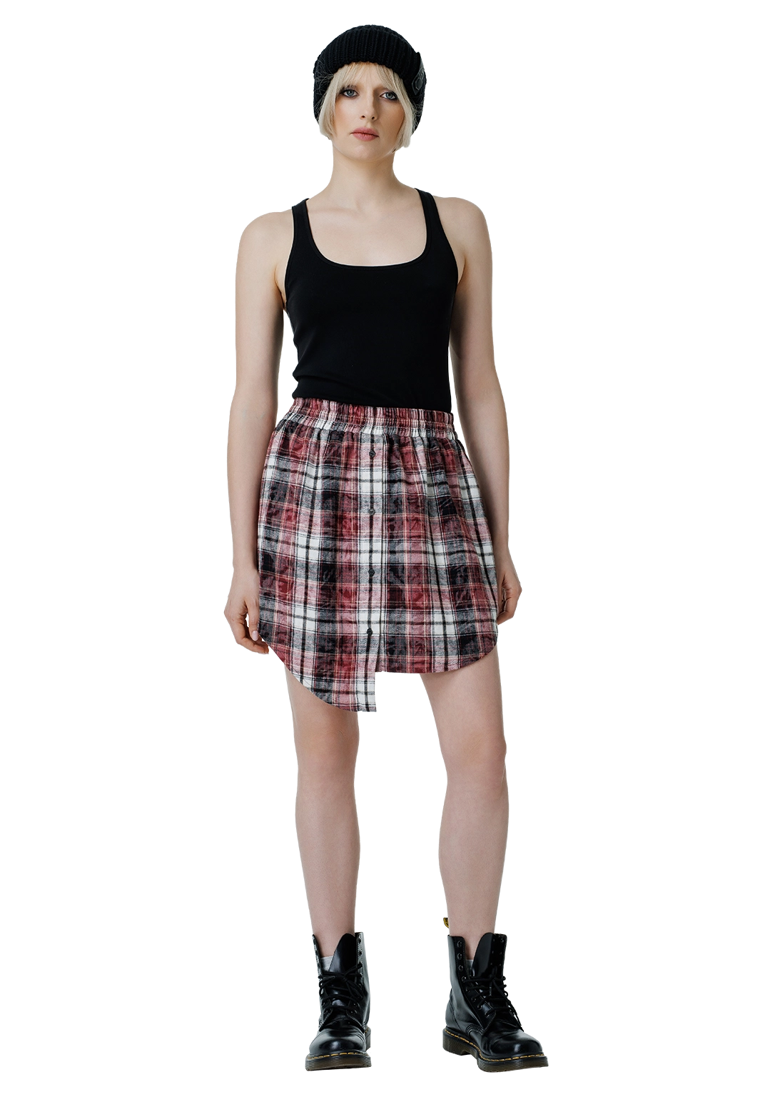 Flannel skirt