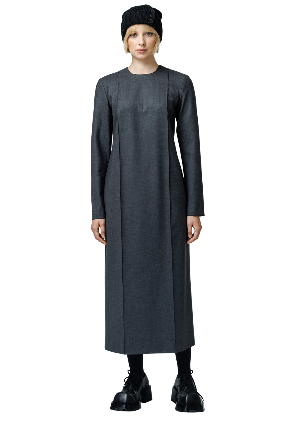 Wool tube dress