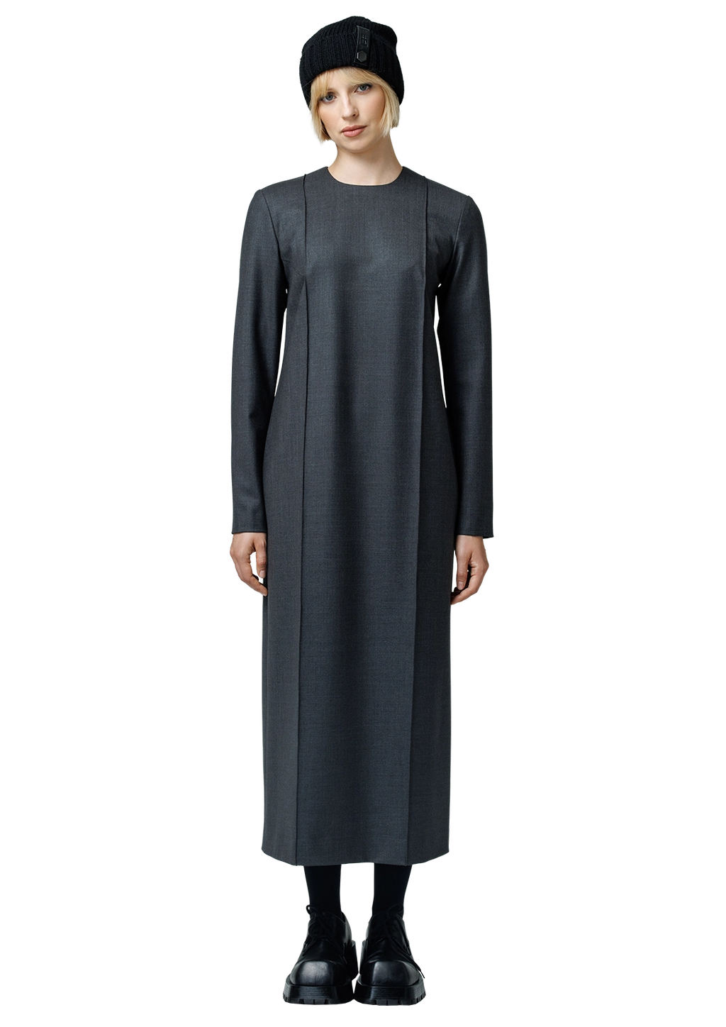 Wool tube dress
