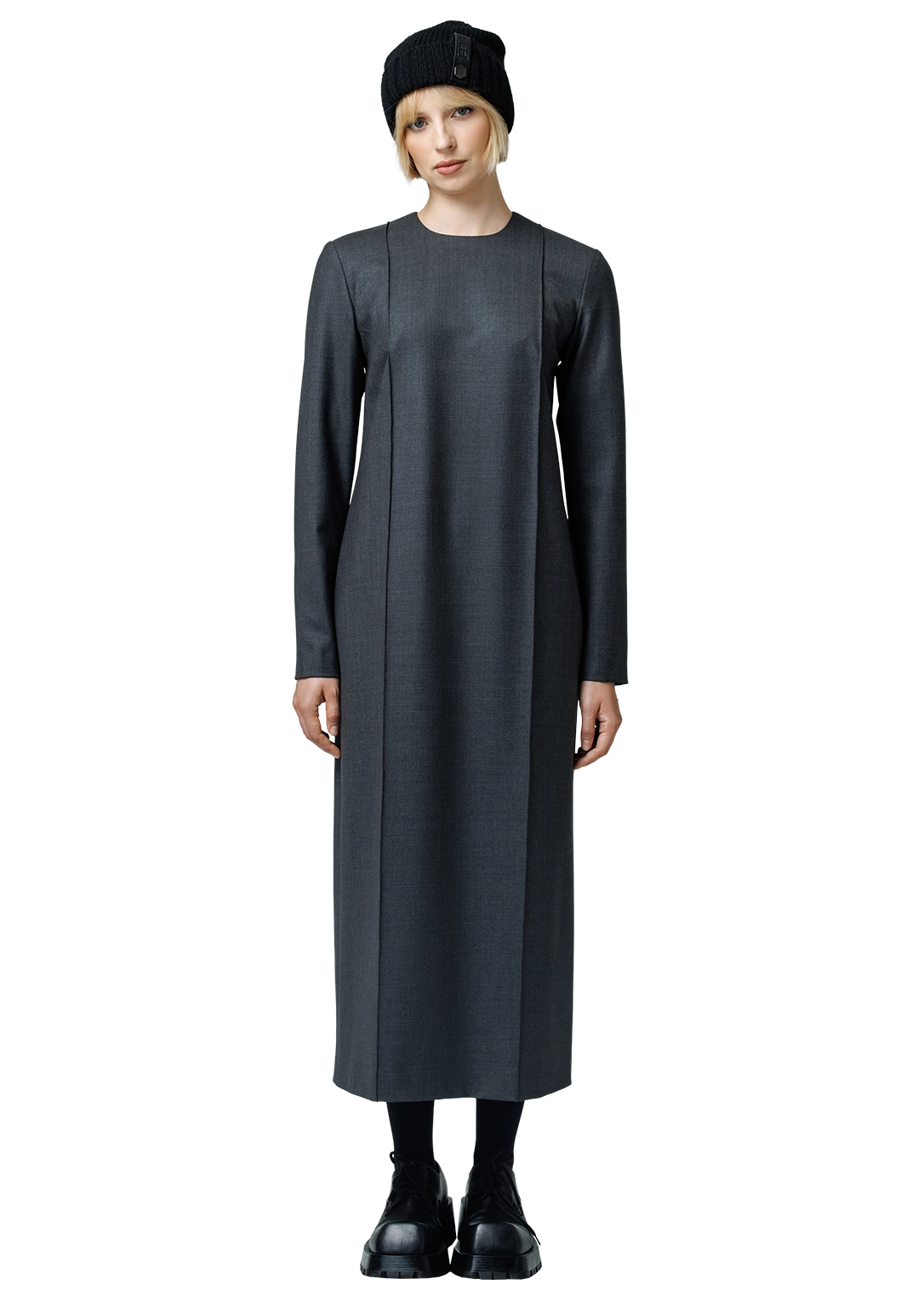 Wool tube dress