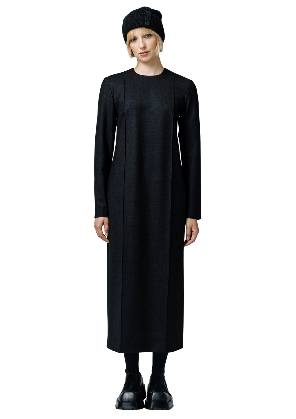 Wool tube dress