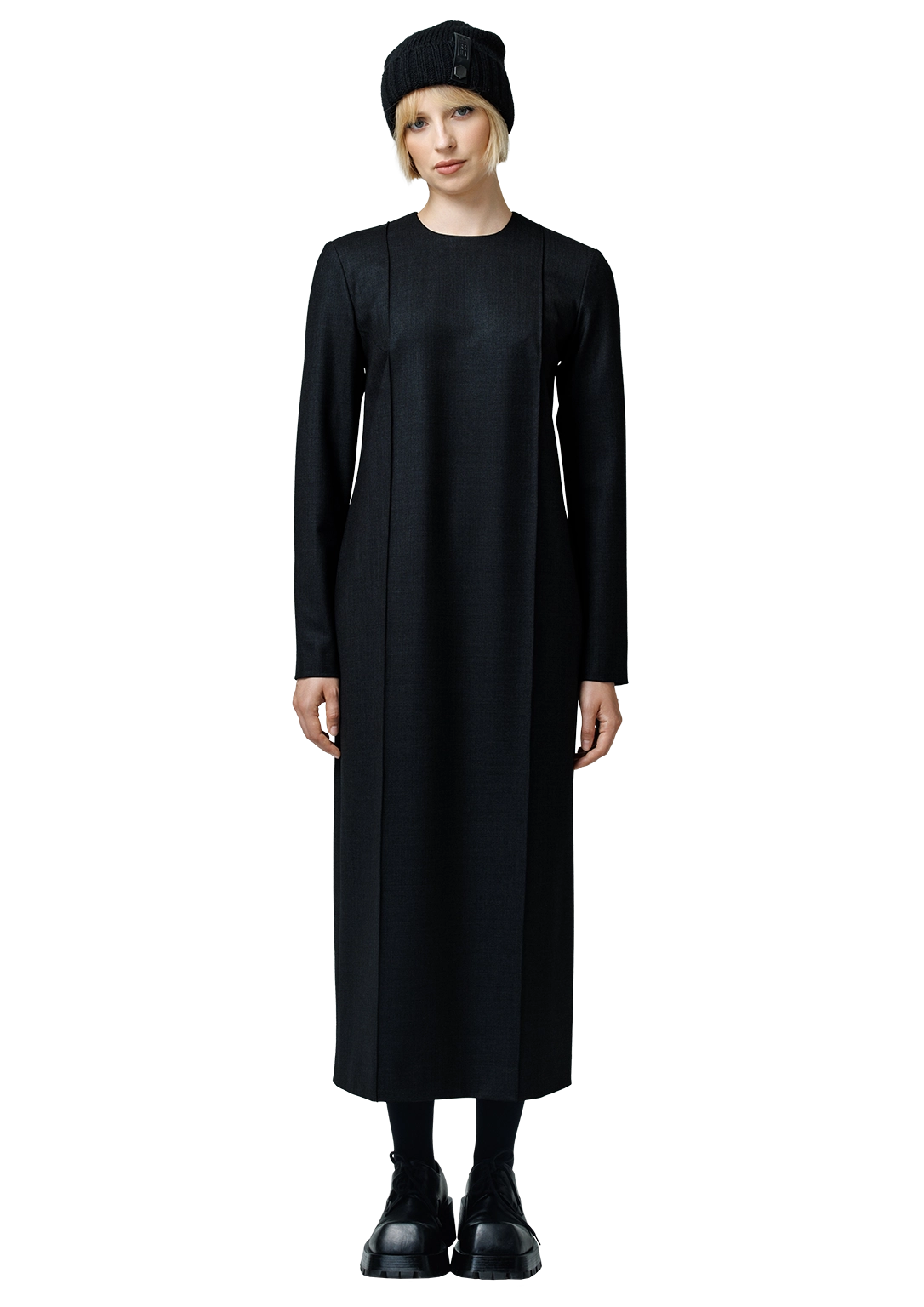 Wool tube dress