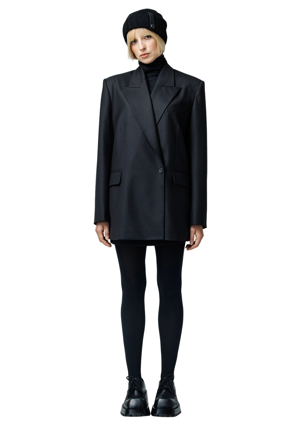 Tailored wool blazer
