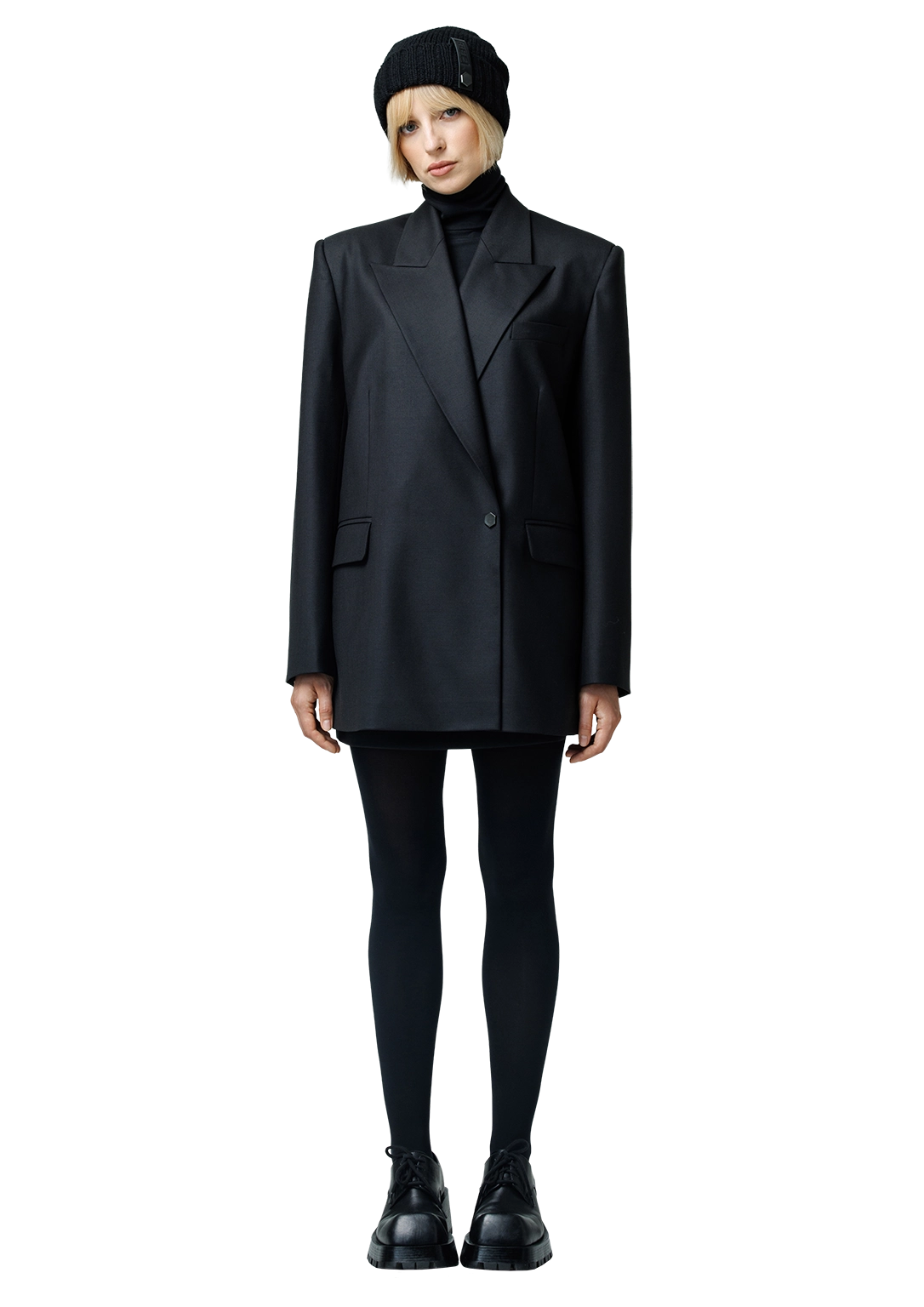 Tailored wool blazer