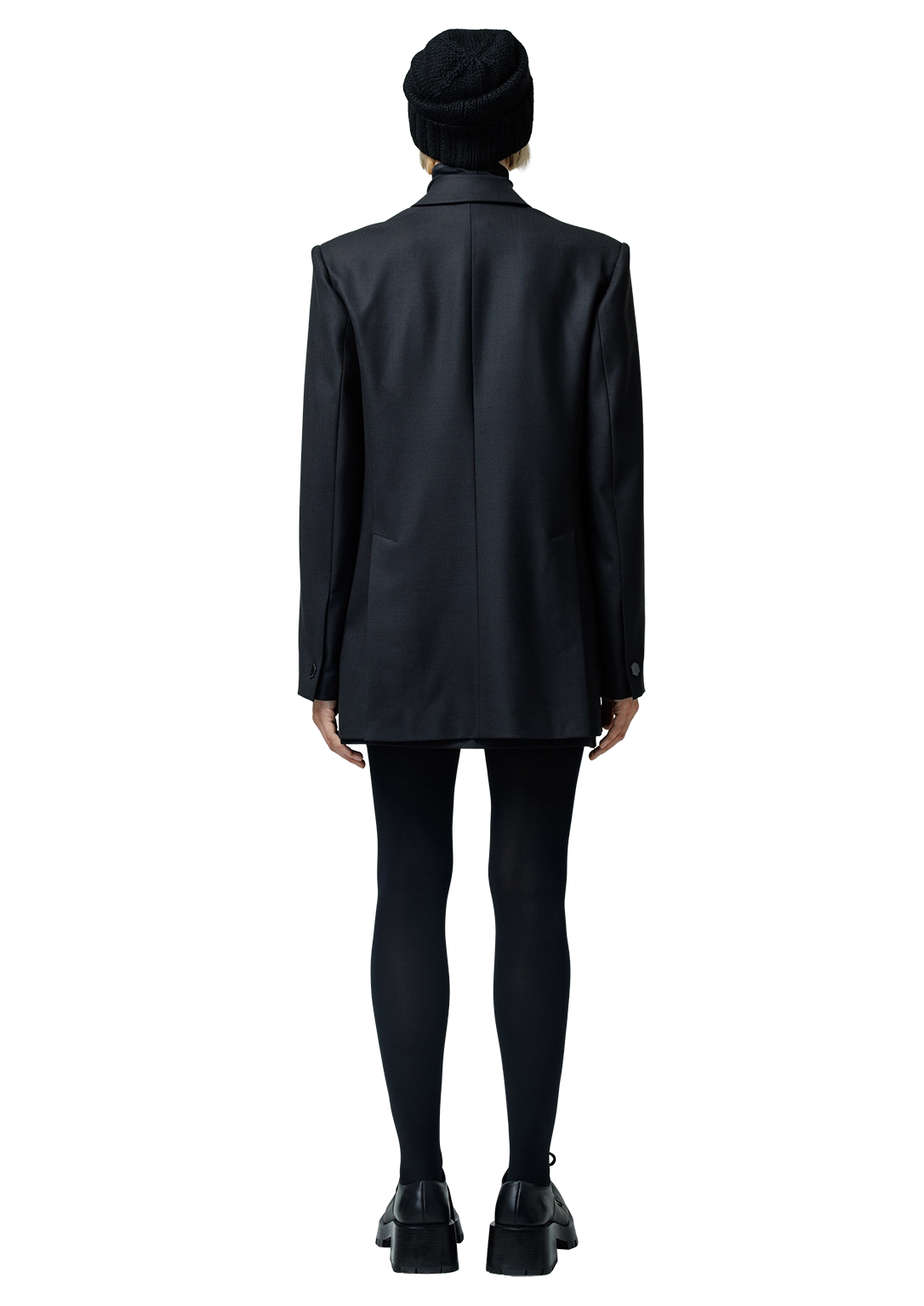 Tailored wool blazer