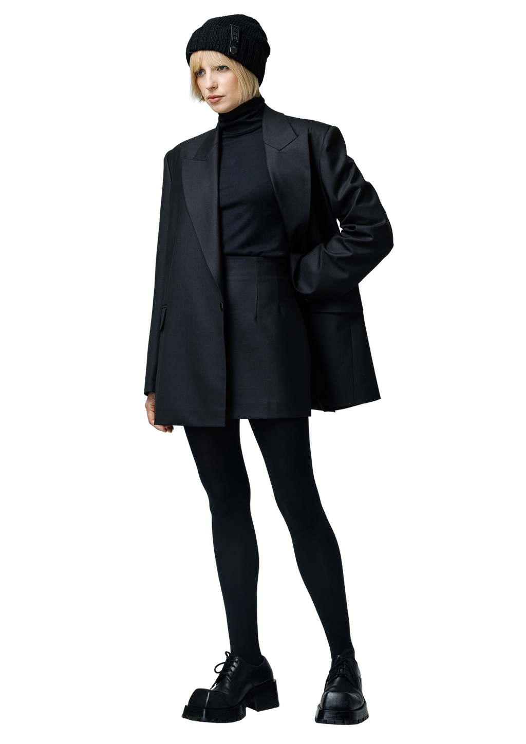 Tailored wool blazer