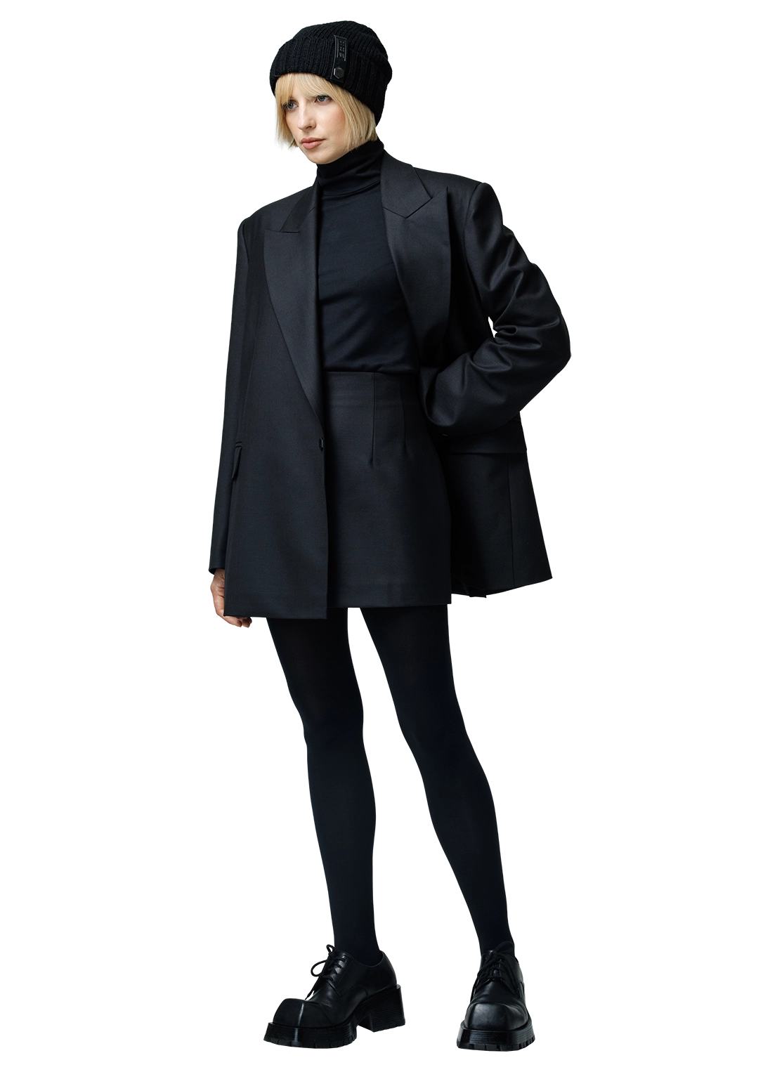 Tailored wool blazer