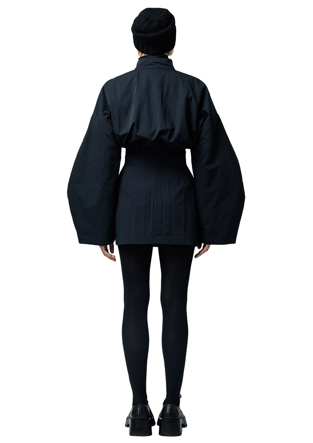 Cropped bomber jacket