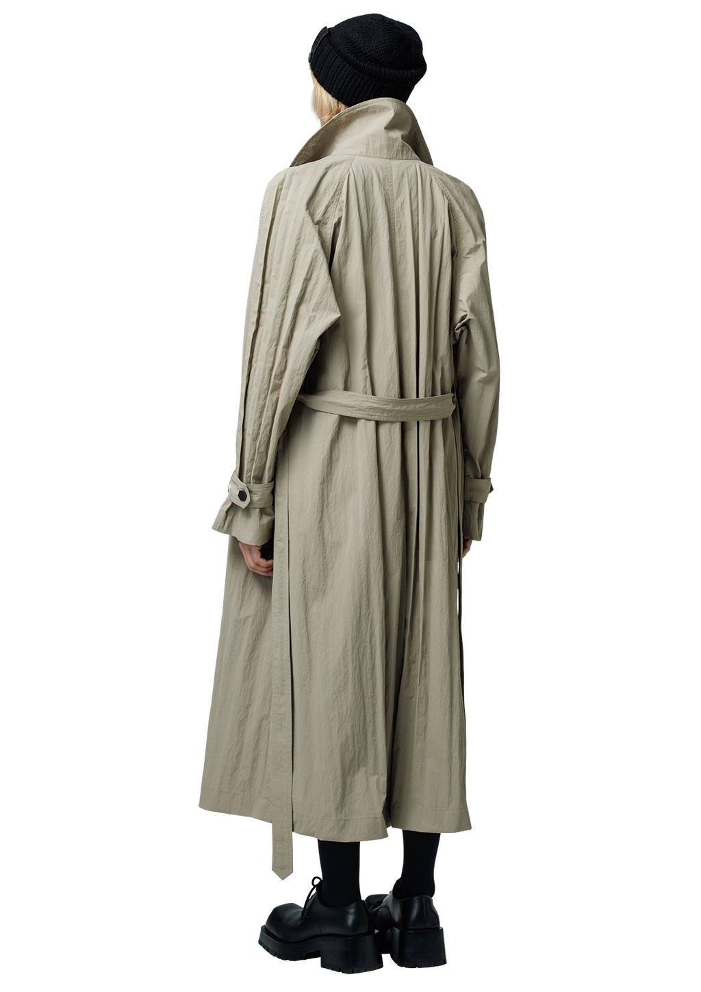 Structured trench coat