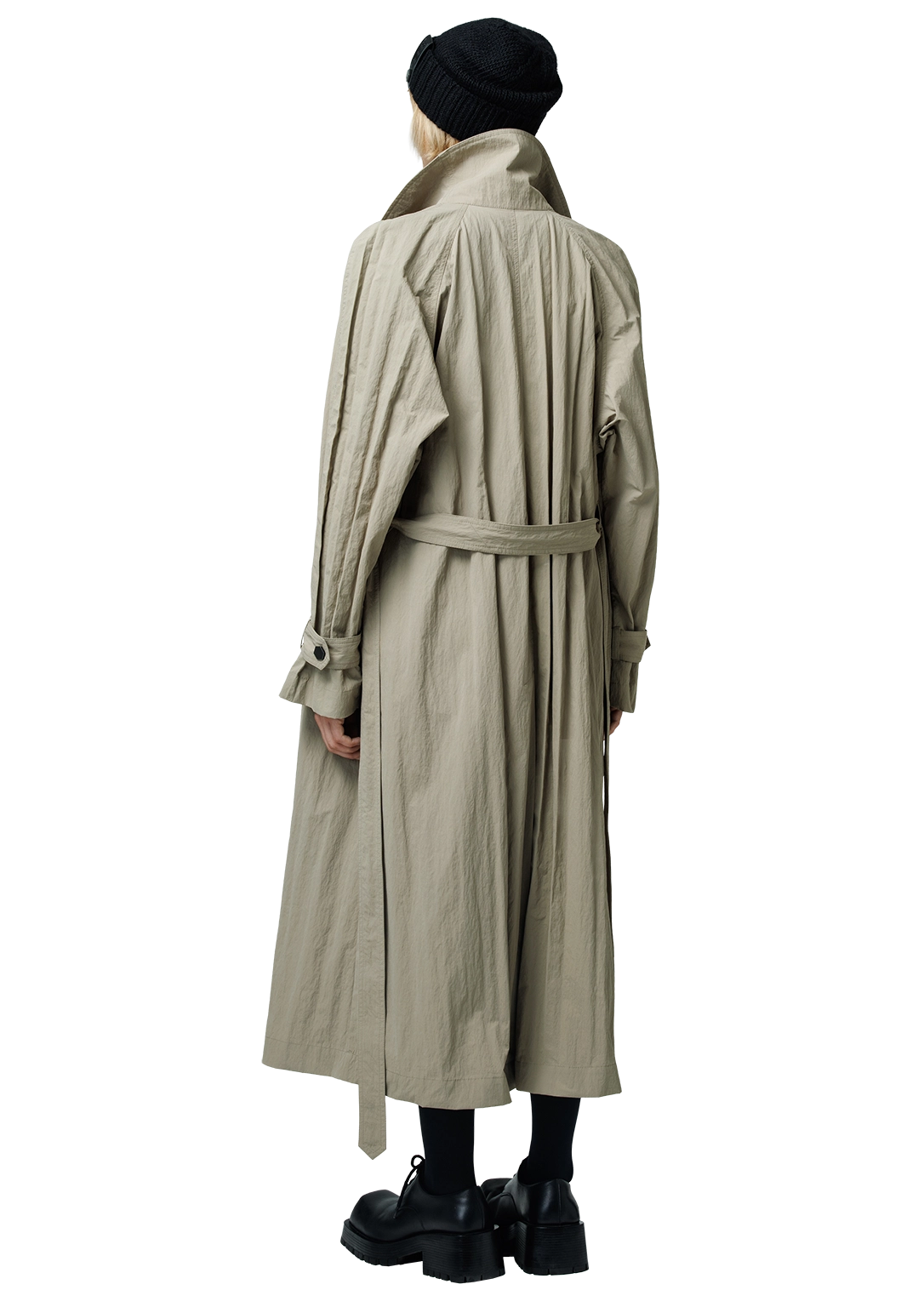 Structured trench coat