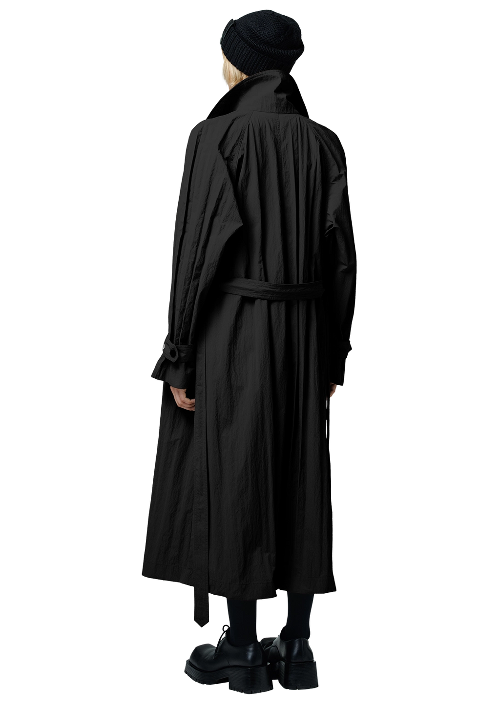 Structured trench coat