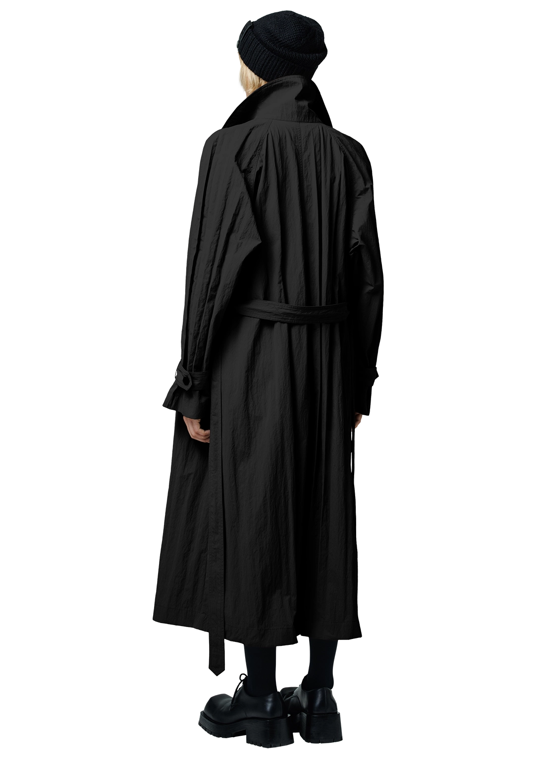 Structured trench coat