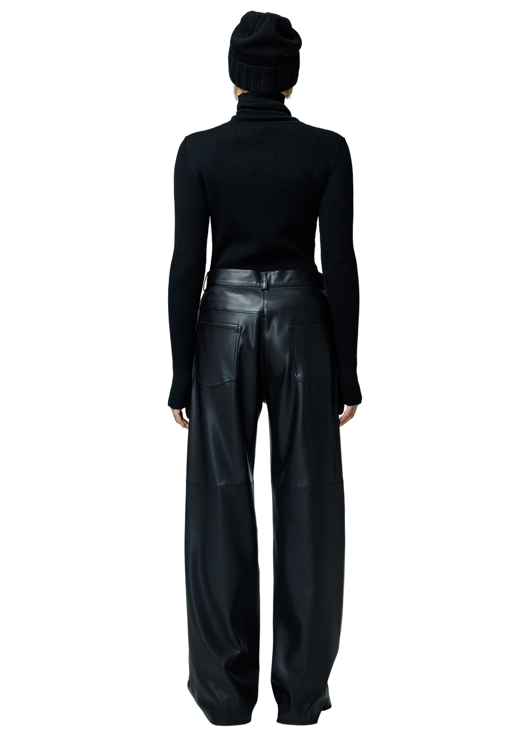 Wool blend turtleneck