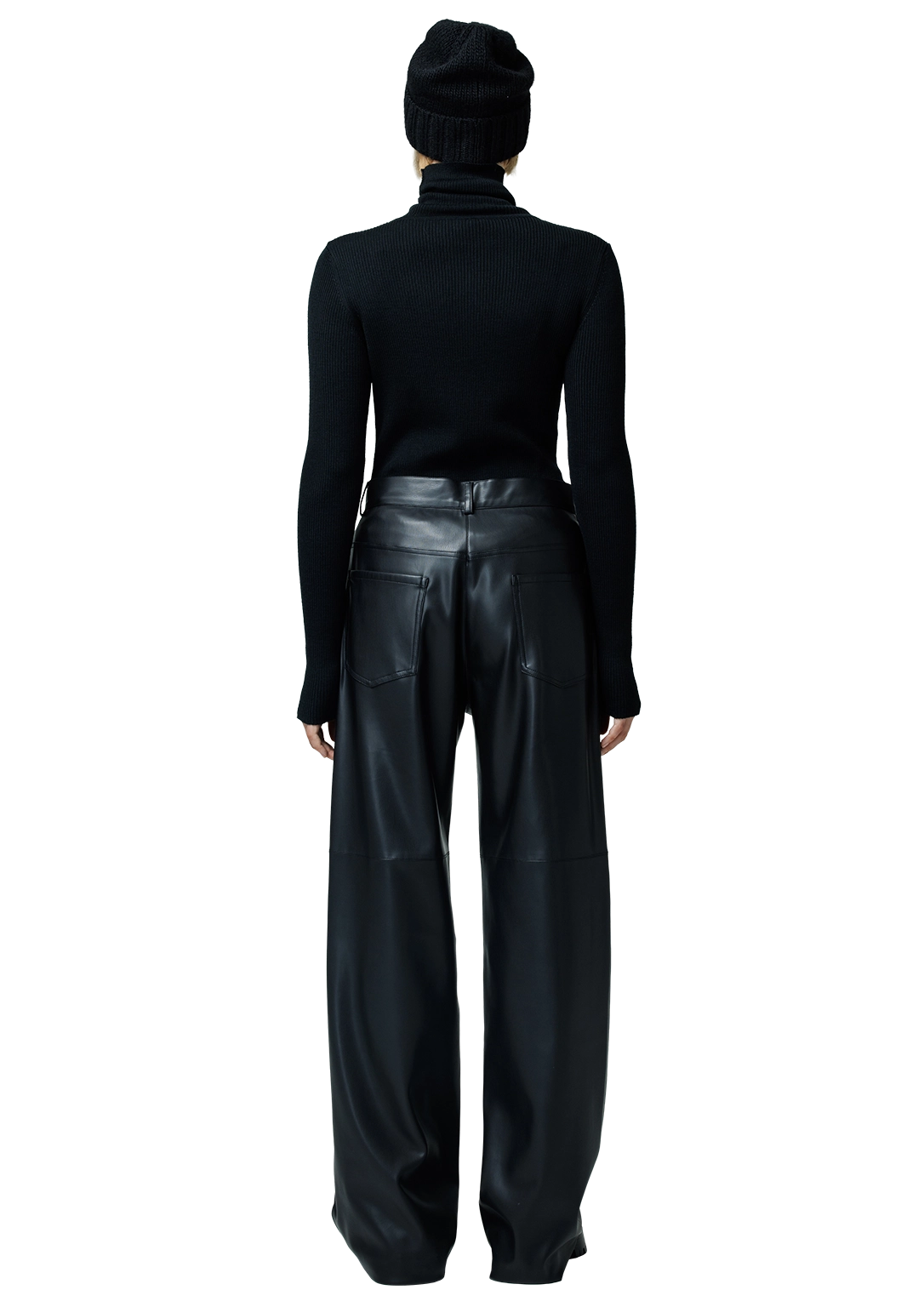 Wool blend turtleneck