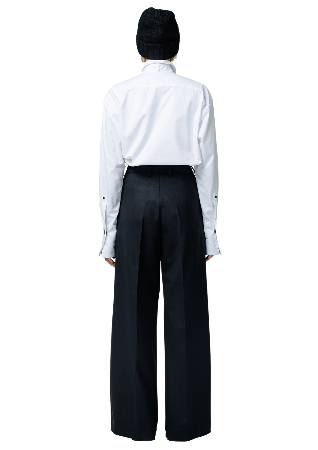 Shirt with detachable tie