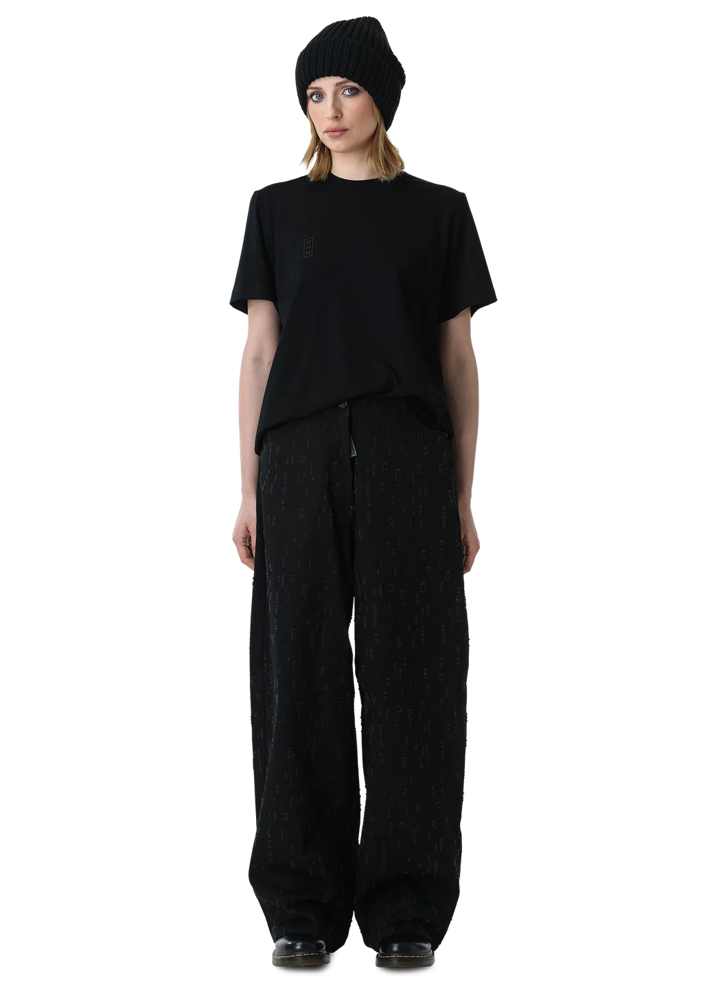 Black denim jeans – BOTTOMS in by 2RU2RA