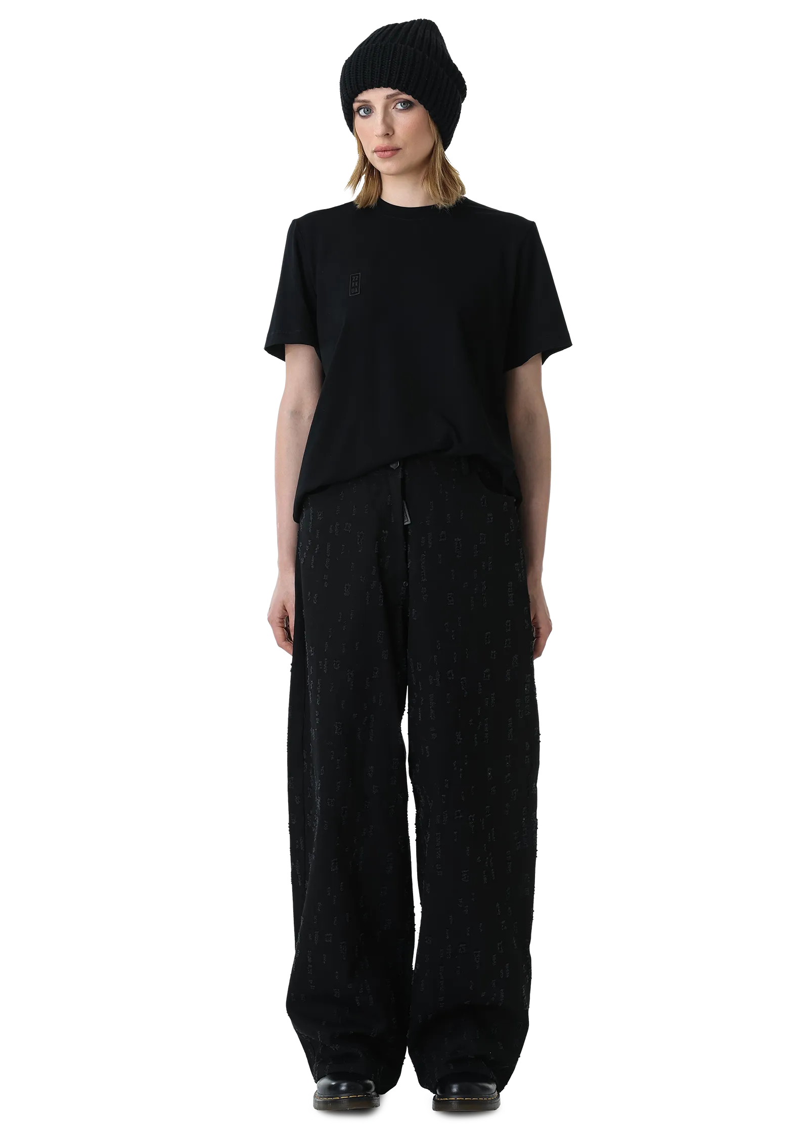 Black denim jeans – BOTTOMS in by 2RU2RA