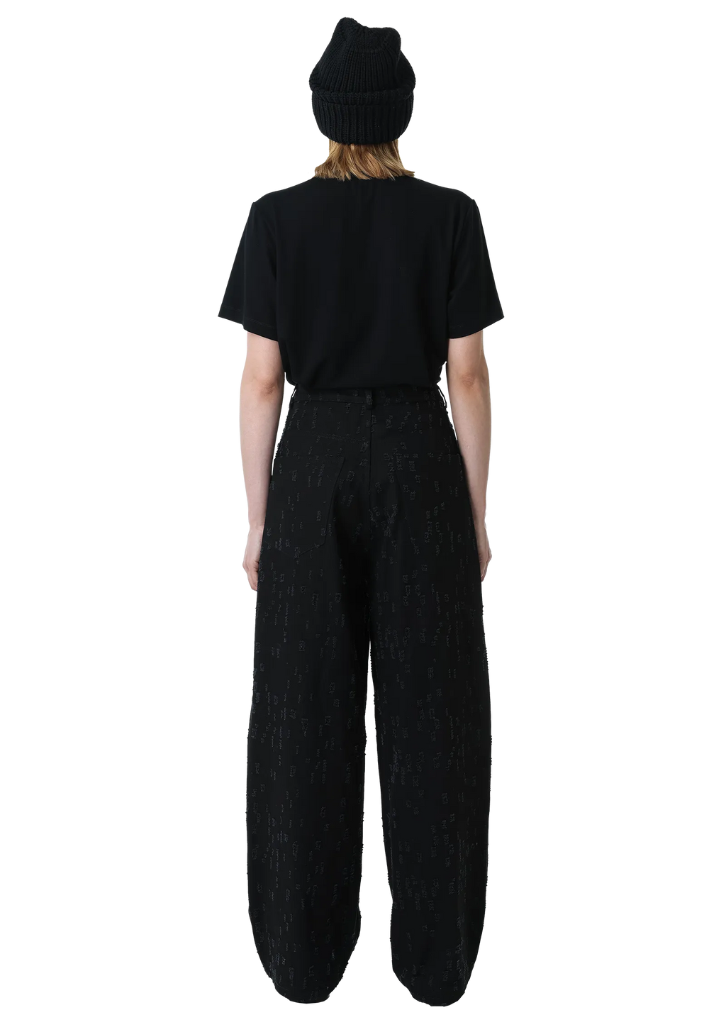 Black denim jeans – BOTTOMS in by 2RU2RA
