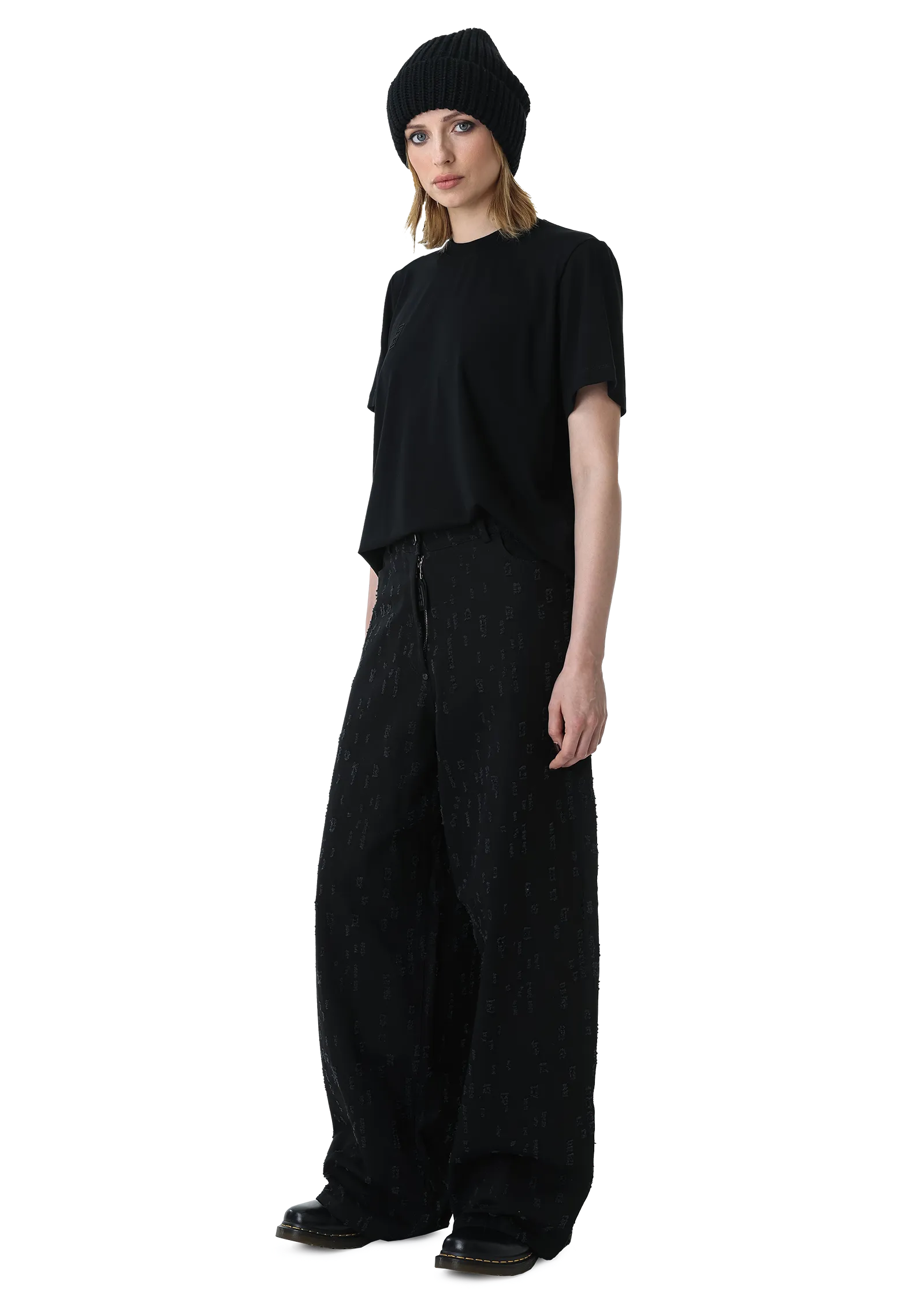 Black denim jeans – BOTTOMS in by 2RU2RA