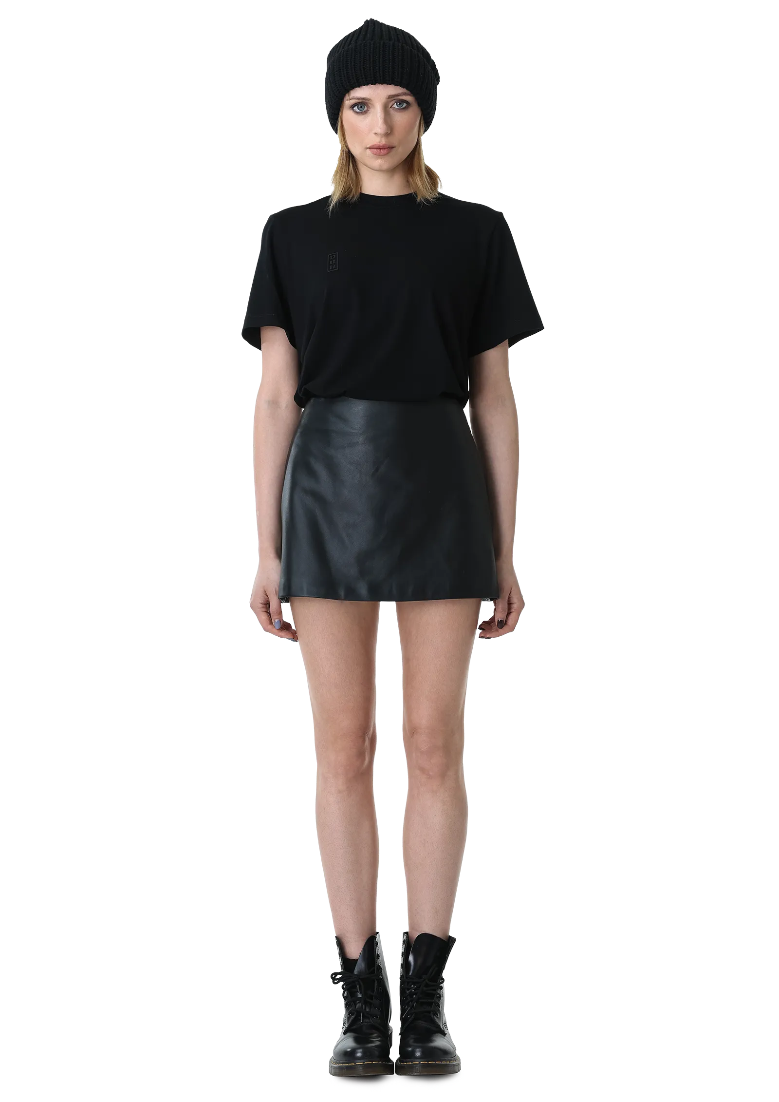 Faux leather mini skirt – BOTTOMS in by 2RU2RA