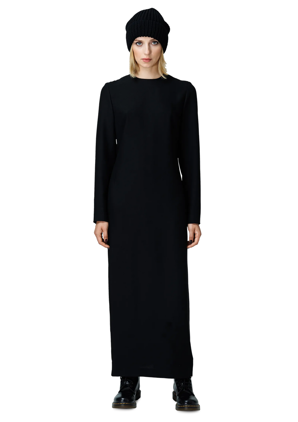 Open-back maxi dress – DRESSES in Black by 2RU2RA