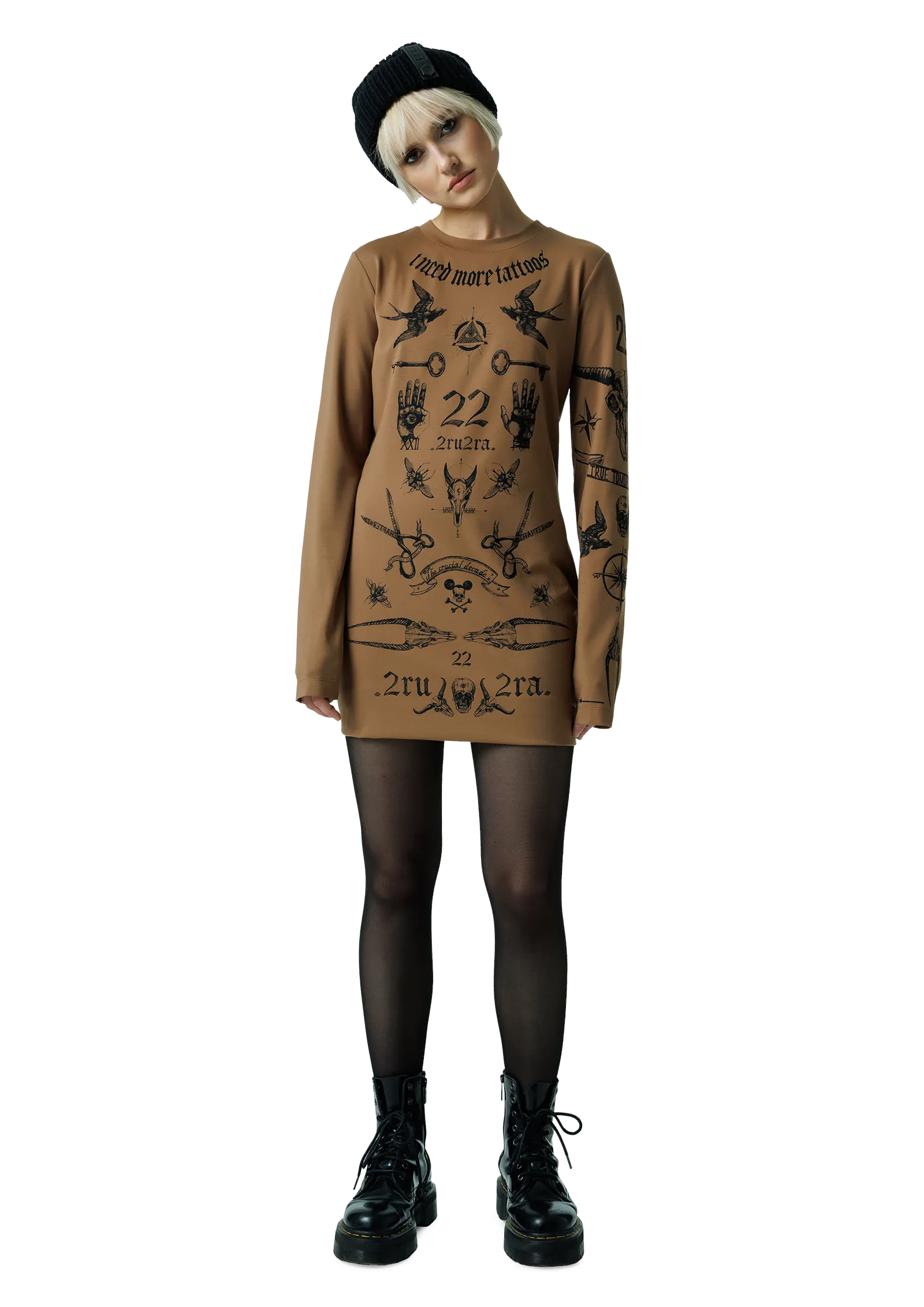Tattoo dress – DRESSES in by 2RU2RA