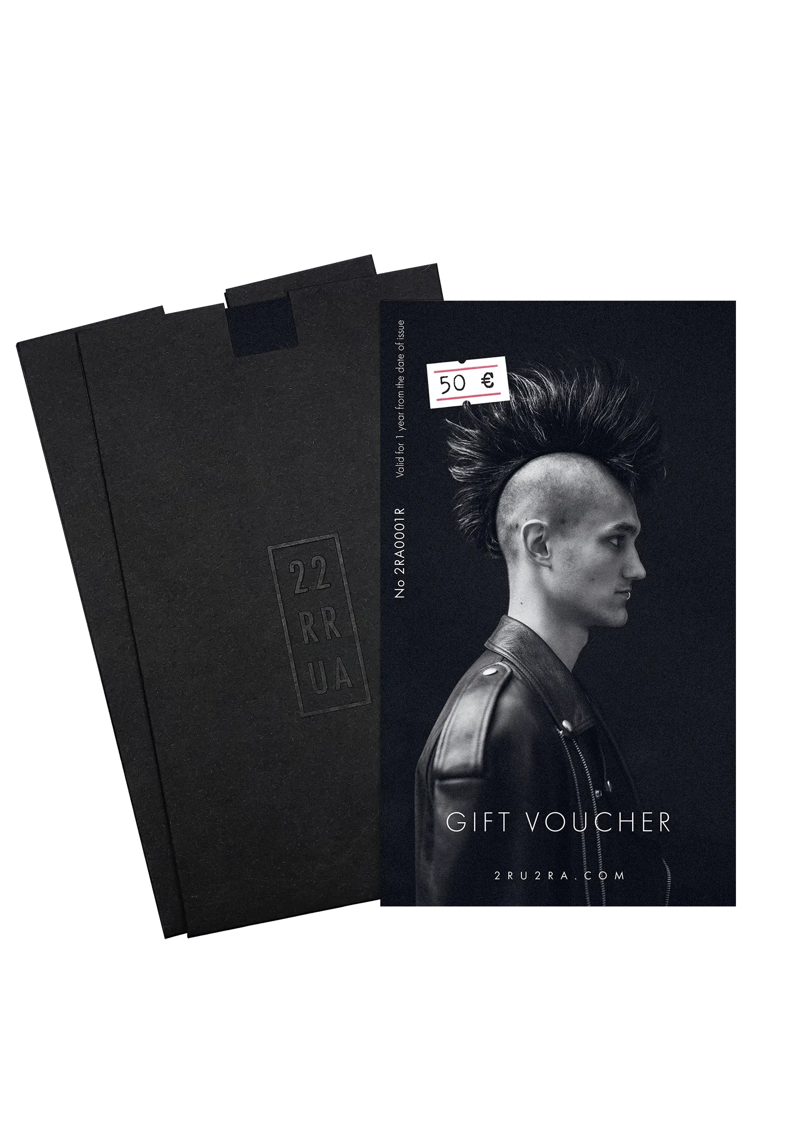 Gift card – in 50 € by 2RU2RA