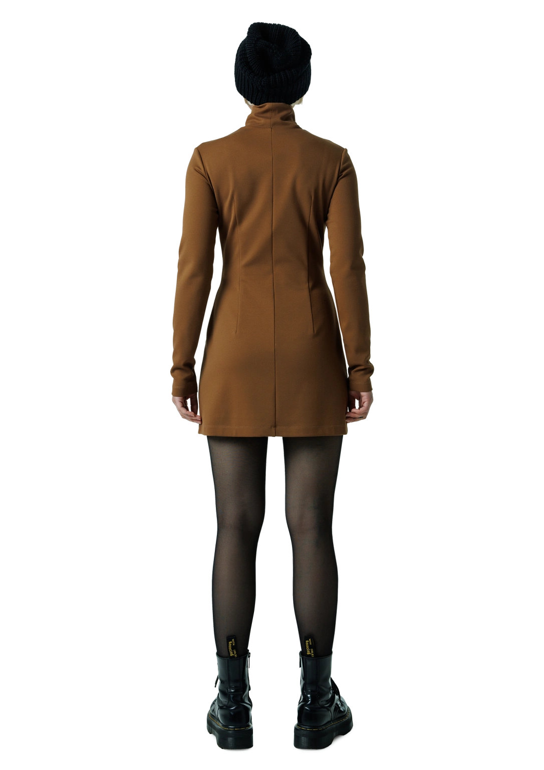 High-neck short dress