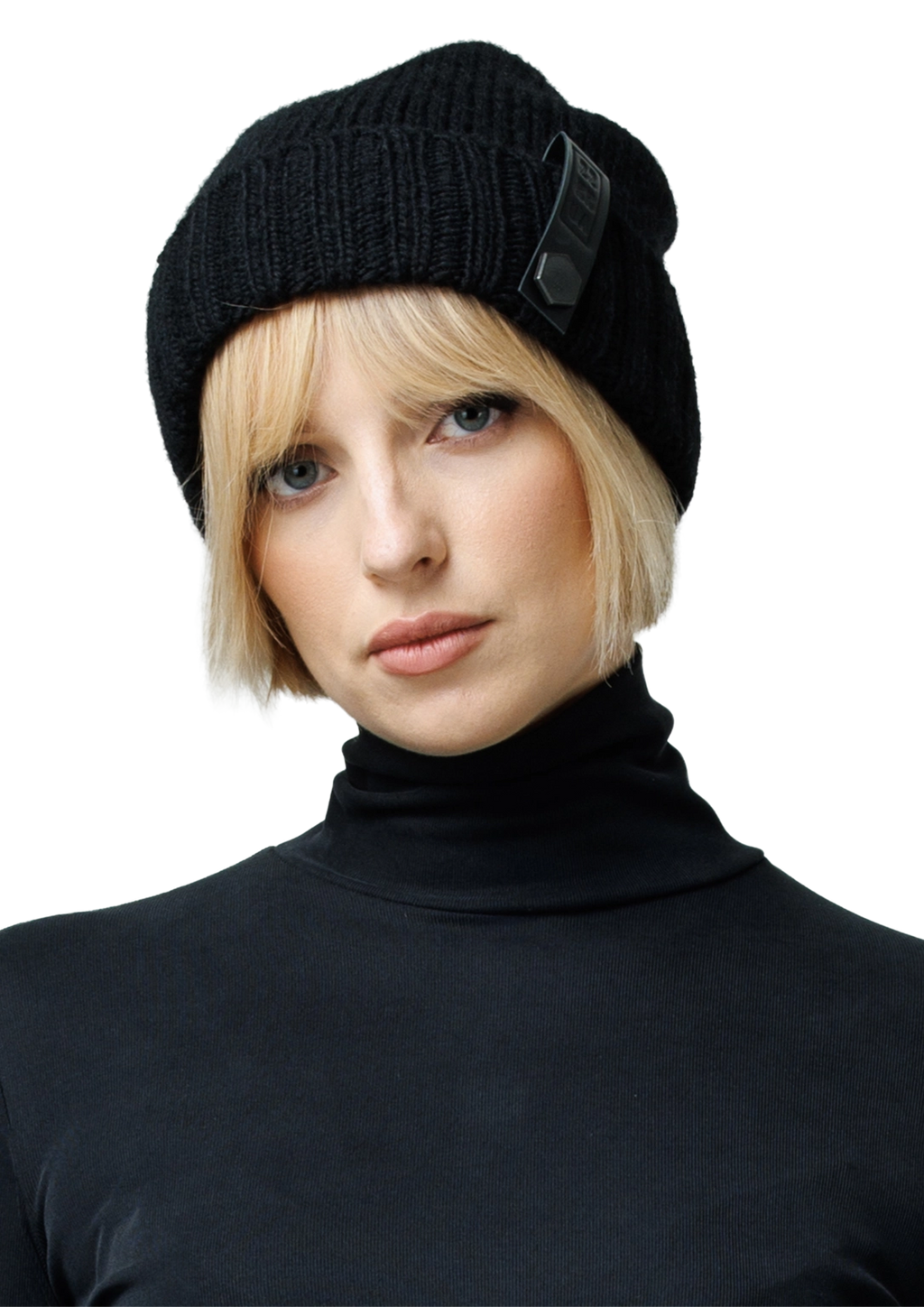 Chunky knit beanie