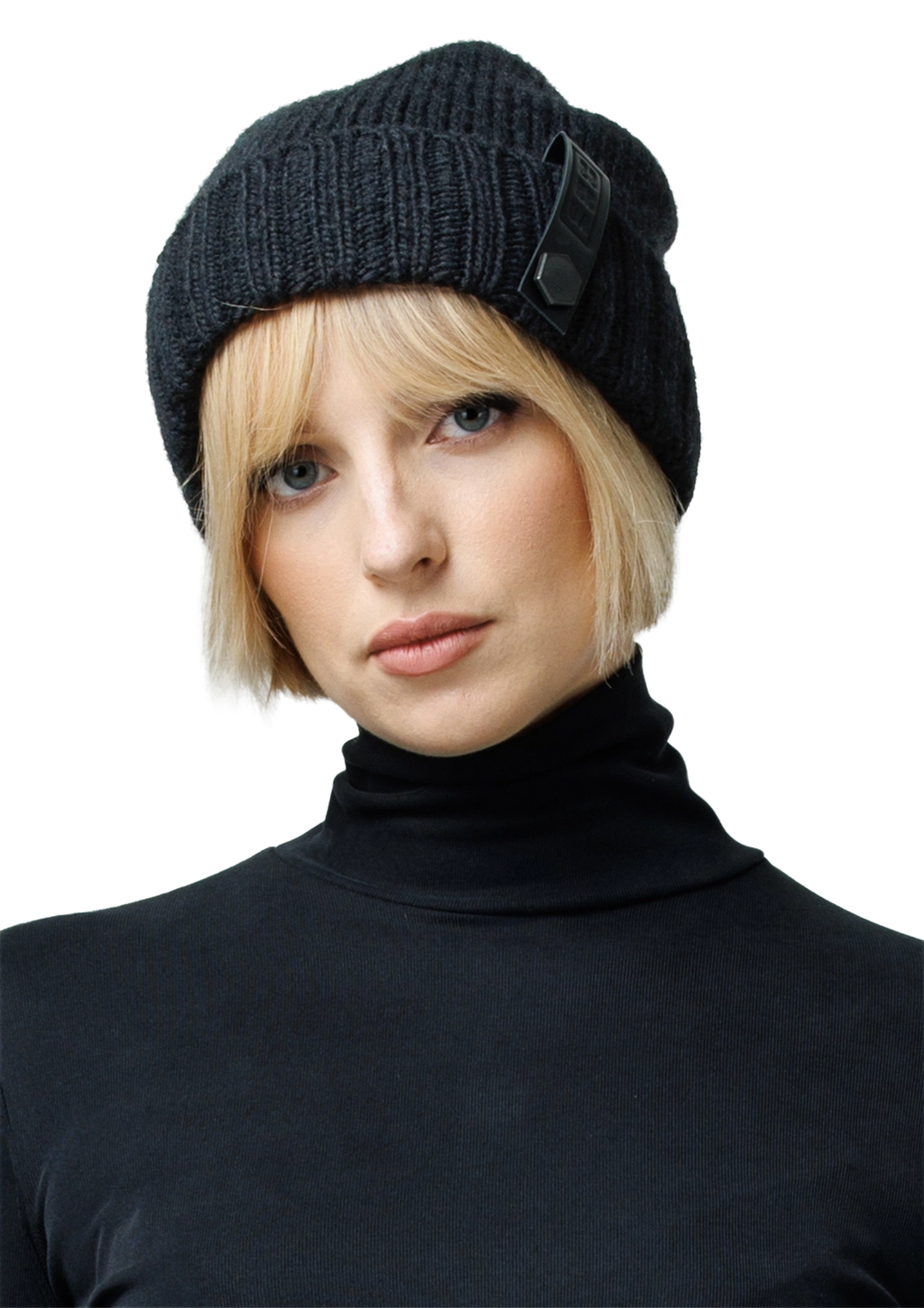 Chunky knit beanie