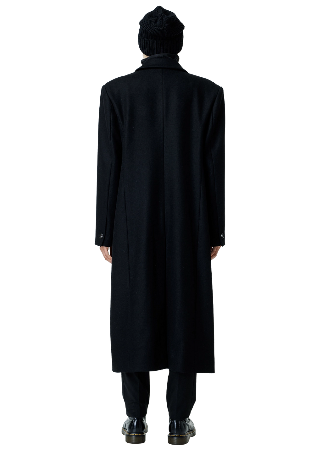 Statement collar coat