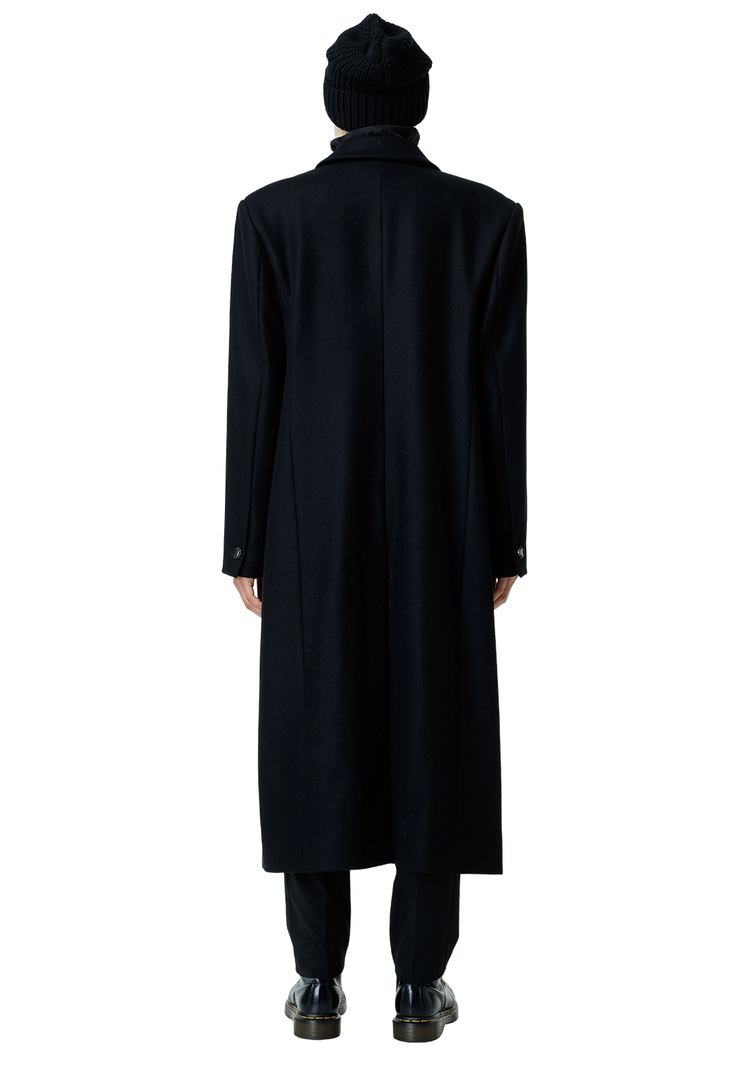 Statement collar coat