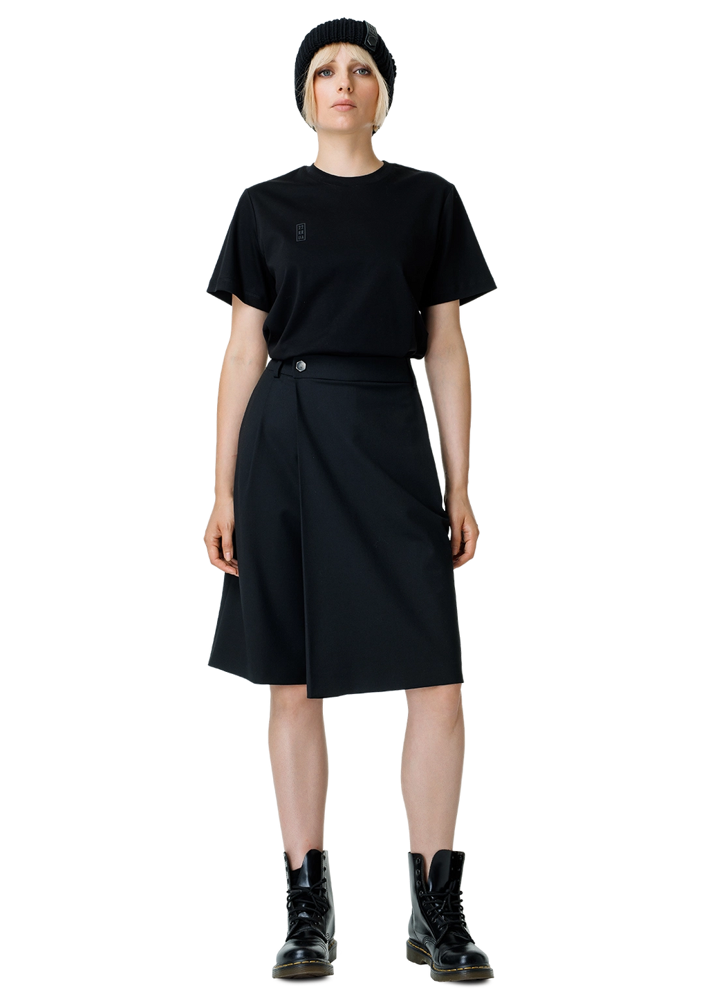 Wool skort