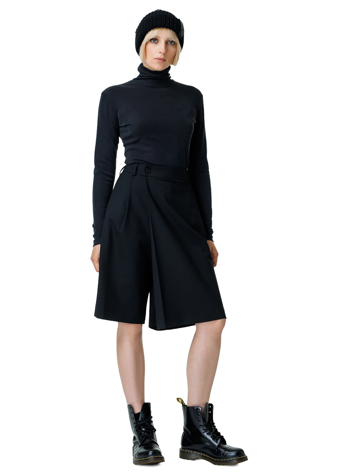 Wool skort