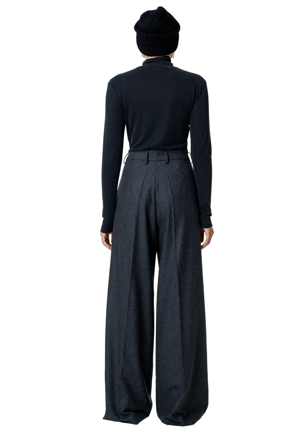 Ribbed turtleneck