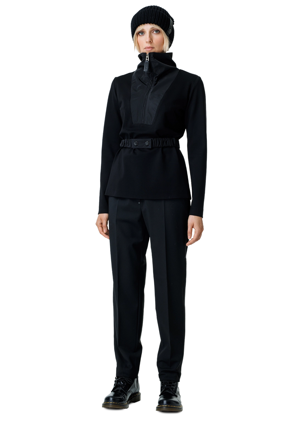 Sporty zip-up top-2RU2RA