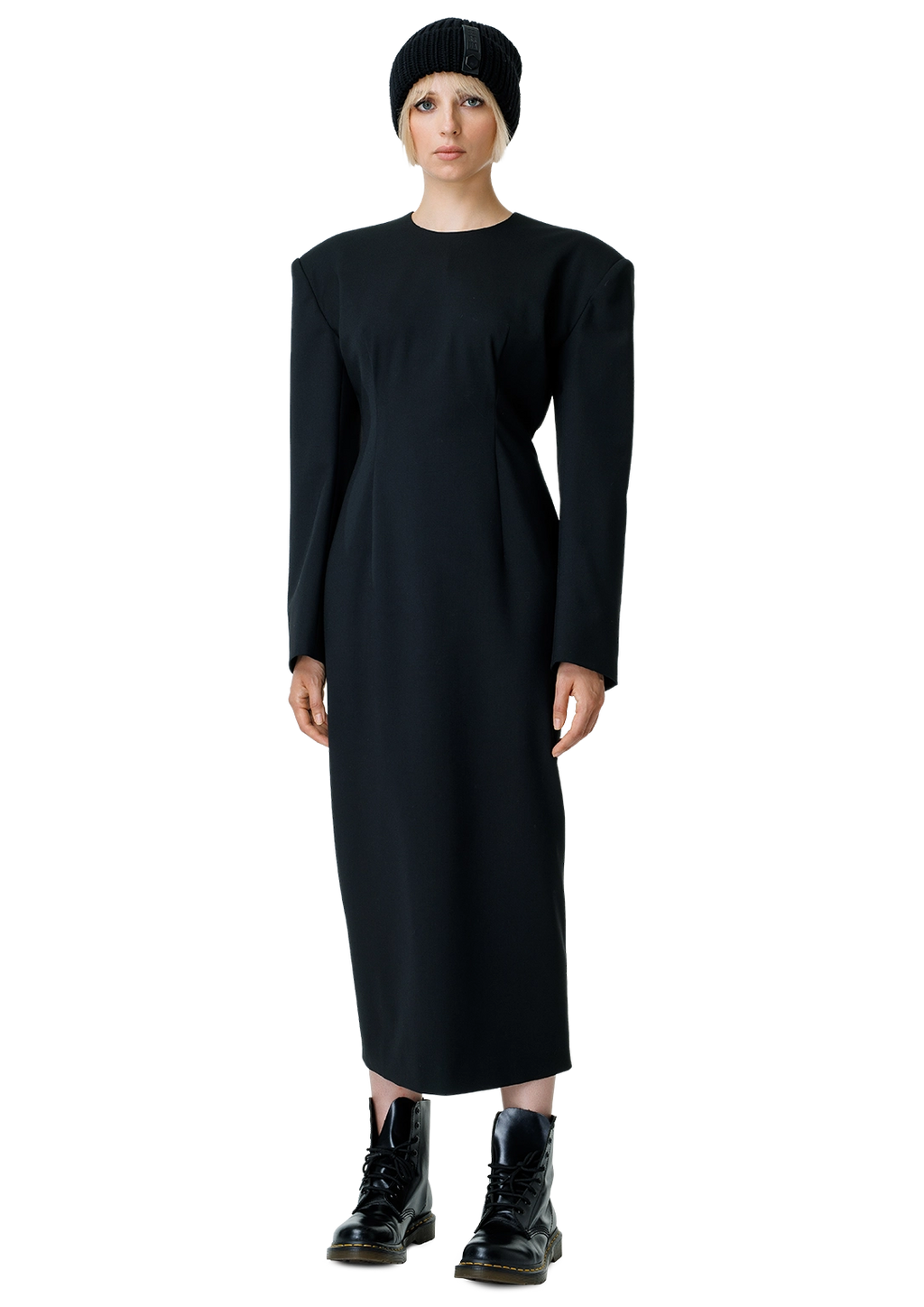 Statement shoulder dress-2RU2RA