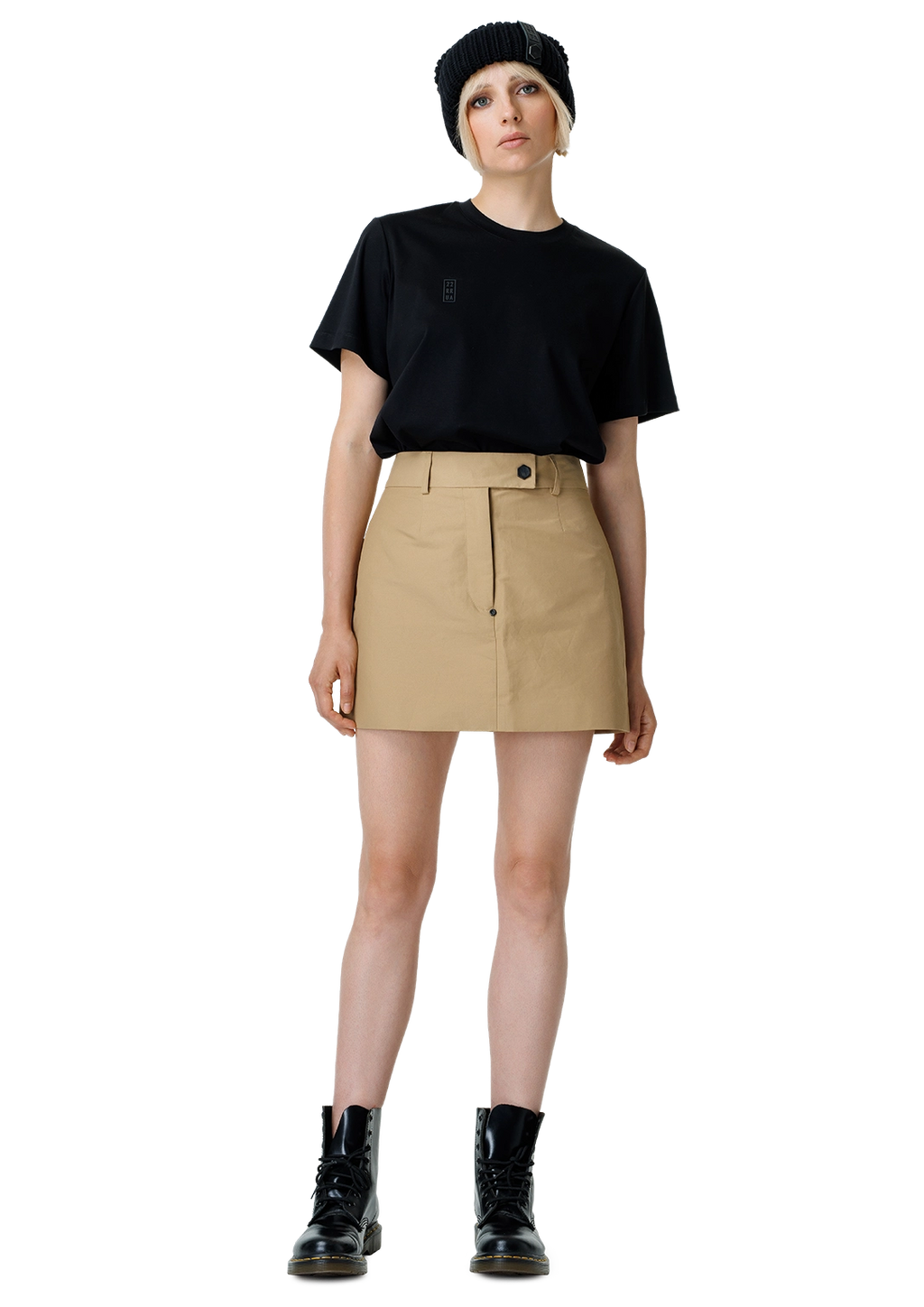 Trench mini skirt-2RU2RA