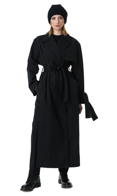 Oversized trench coat - Image 3