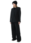 Oversized wool jacket