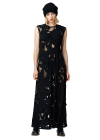 Ripped maxi dress