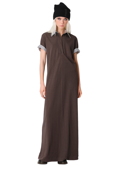 Jersey maxi dress